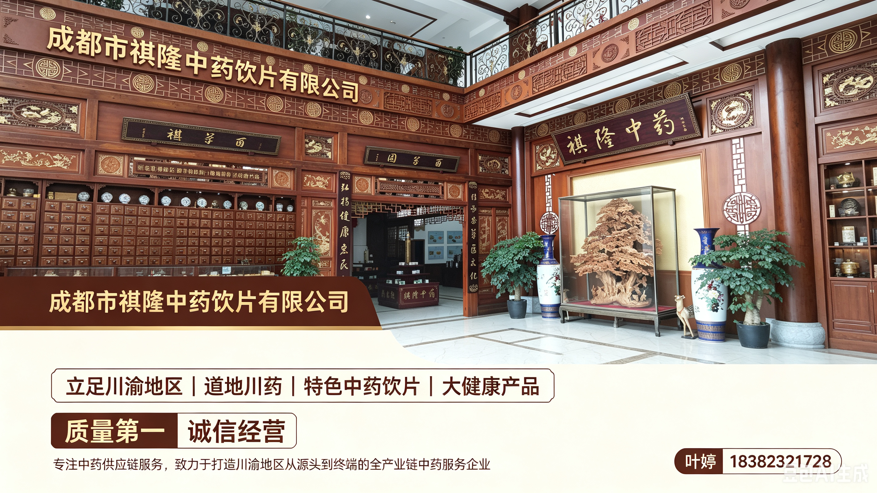 祺隆中药饮片遂宁线上分站